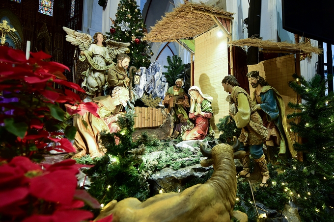 Nhà thờ Lớn trang hoàng đón Giáng sinh