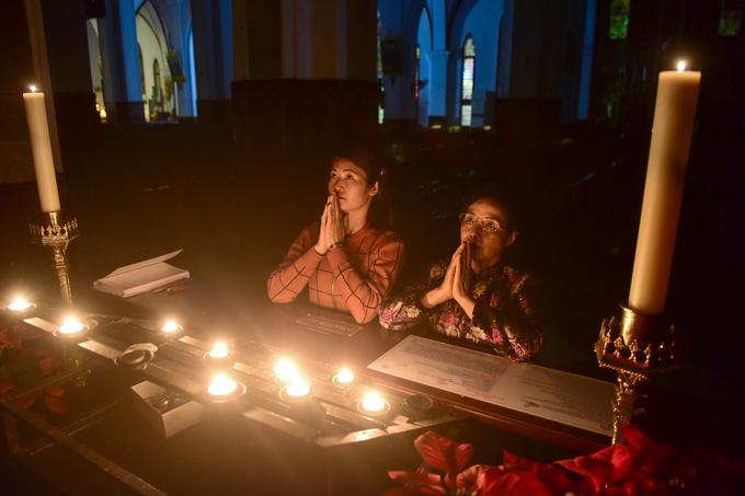 Nhà thờ Lớn trang hoàng đón Giáng sinh