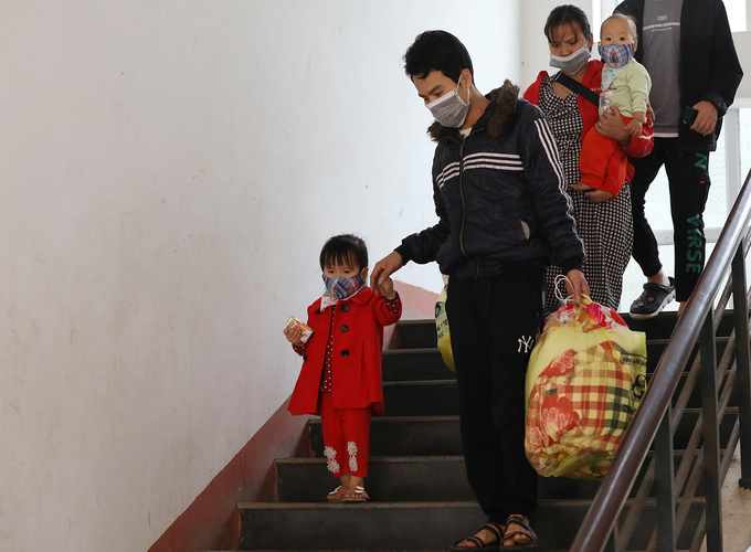 82 người Vĩnh Phúc về nhà sau nửa tháng cách ly