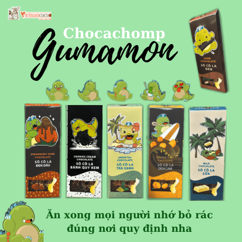 Thanh Chocachomp và chú Gumamon