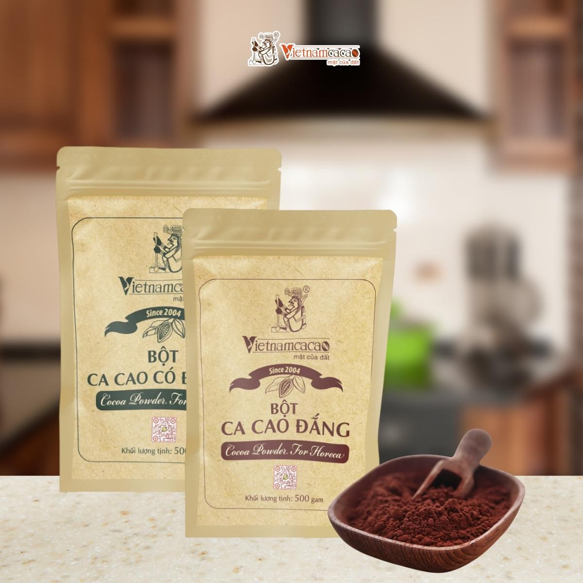 Bột cacao dùng pha chế