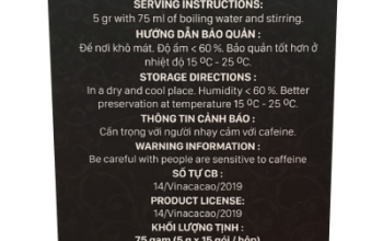 Cà Phê Đen Thuần Việt - Republik Pure Black Coffee